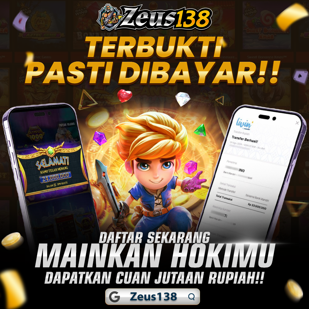 Zeus138: Platform Slot Gacor Terbaru dengan Link Slot Terpercaya